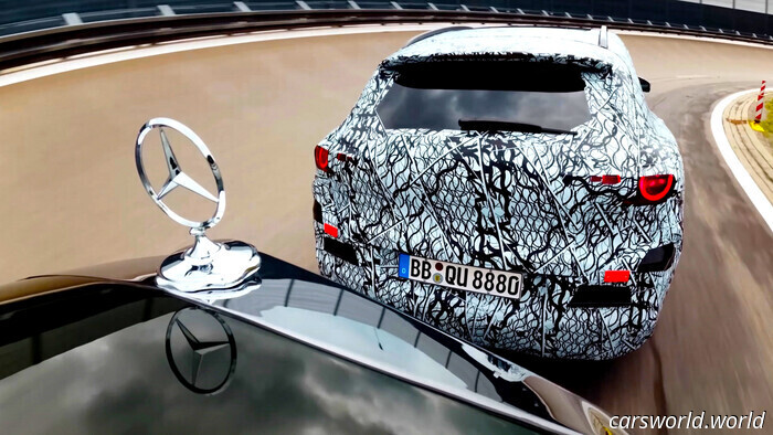 Mercedes дала своему новому электромобилю решетку, вдохновленную мускул-карами 1960-х годов | Carscoops